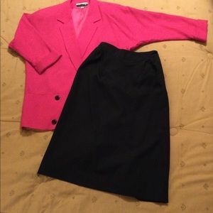 David Benjamin Two-Piece Blazer and Skirt Set